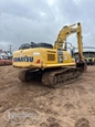 Back of used Komatsu Excavator